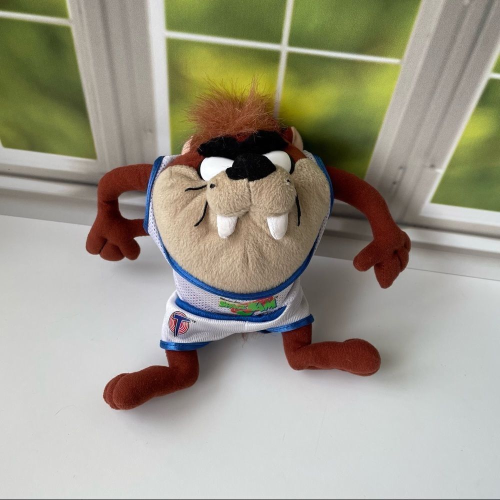 90s Vtg. Tasmanian Devil Space Jam Plush